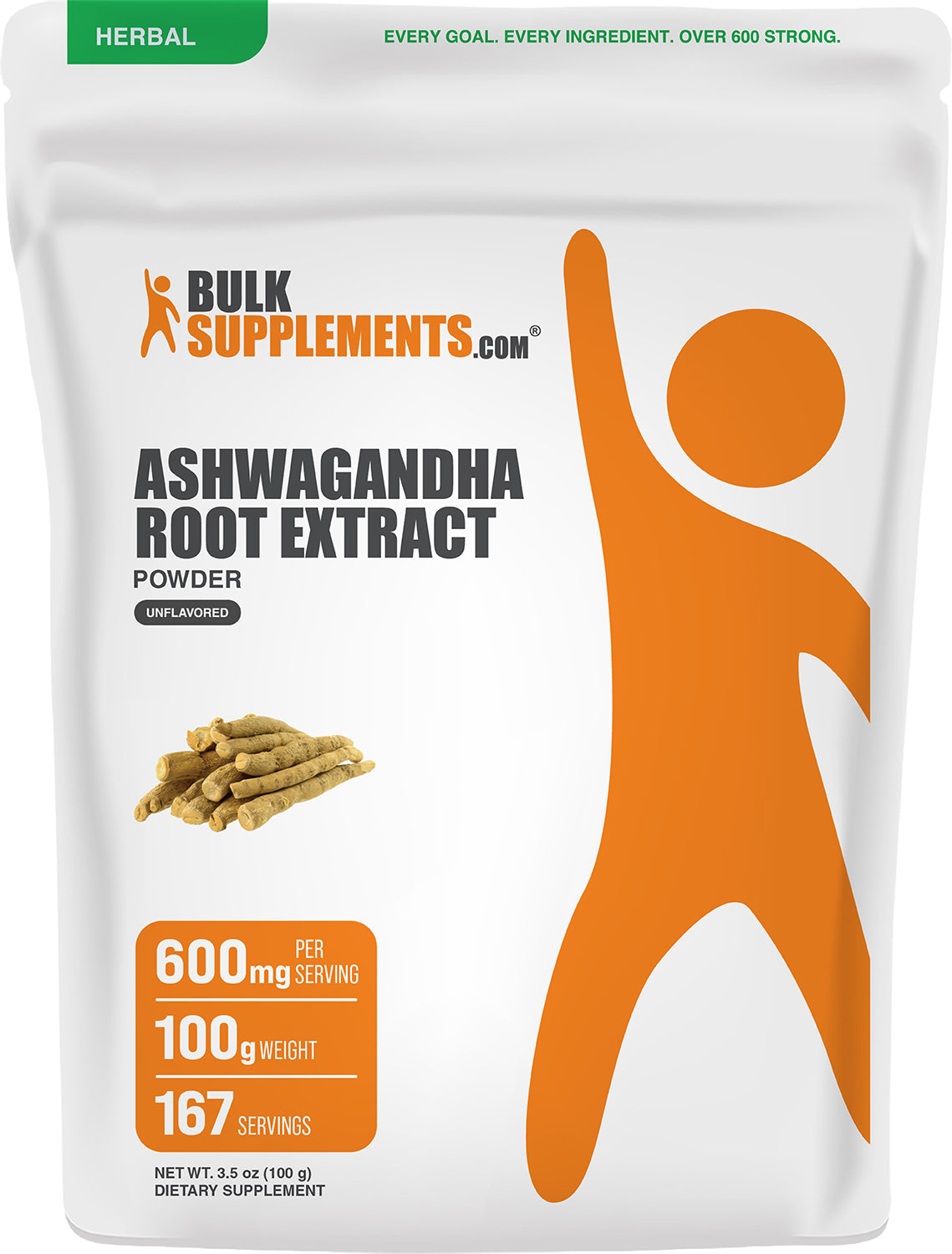 Ashwagandha Root Extract AMZ 100G Main Image