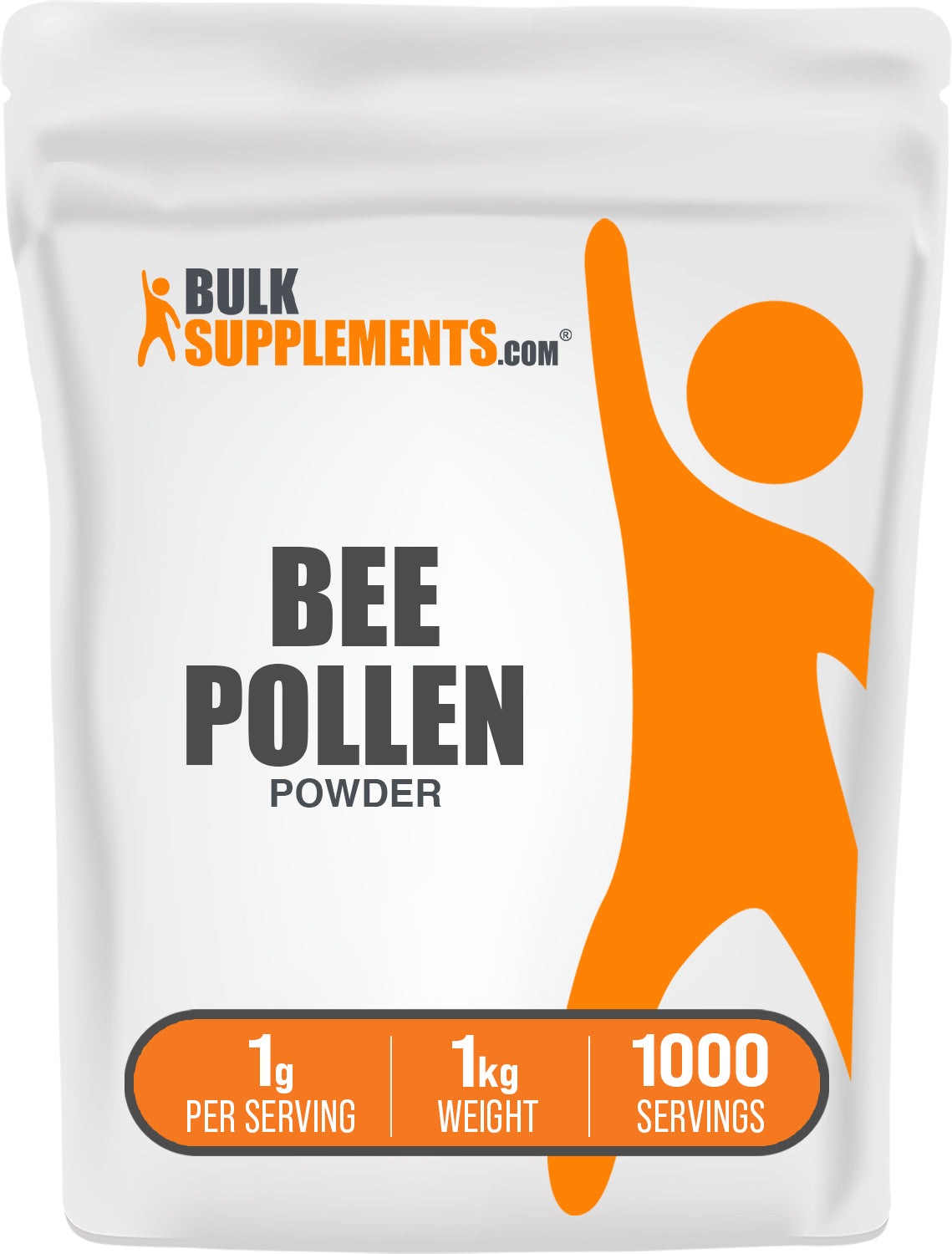 BulkSupplements.com Bee Pollen Powder 1kg bag image