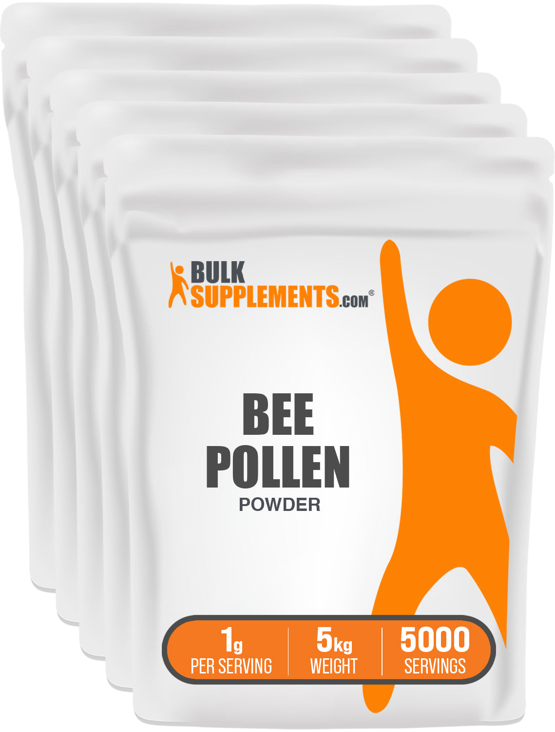 BulkSupplements.com Bee Pollen Powder 5kg bag image