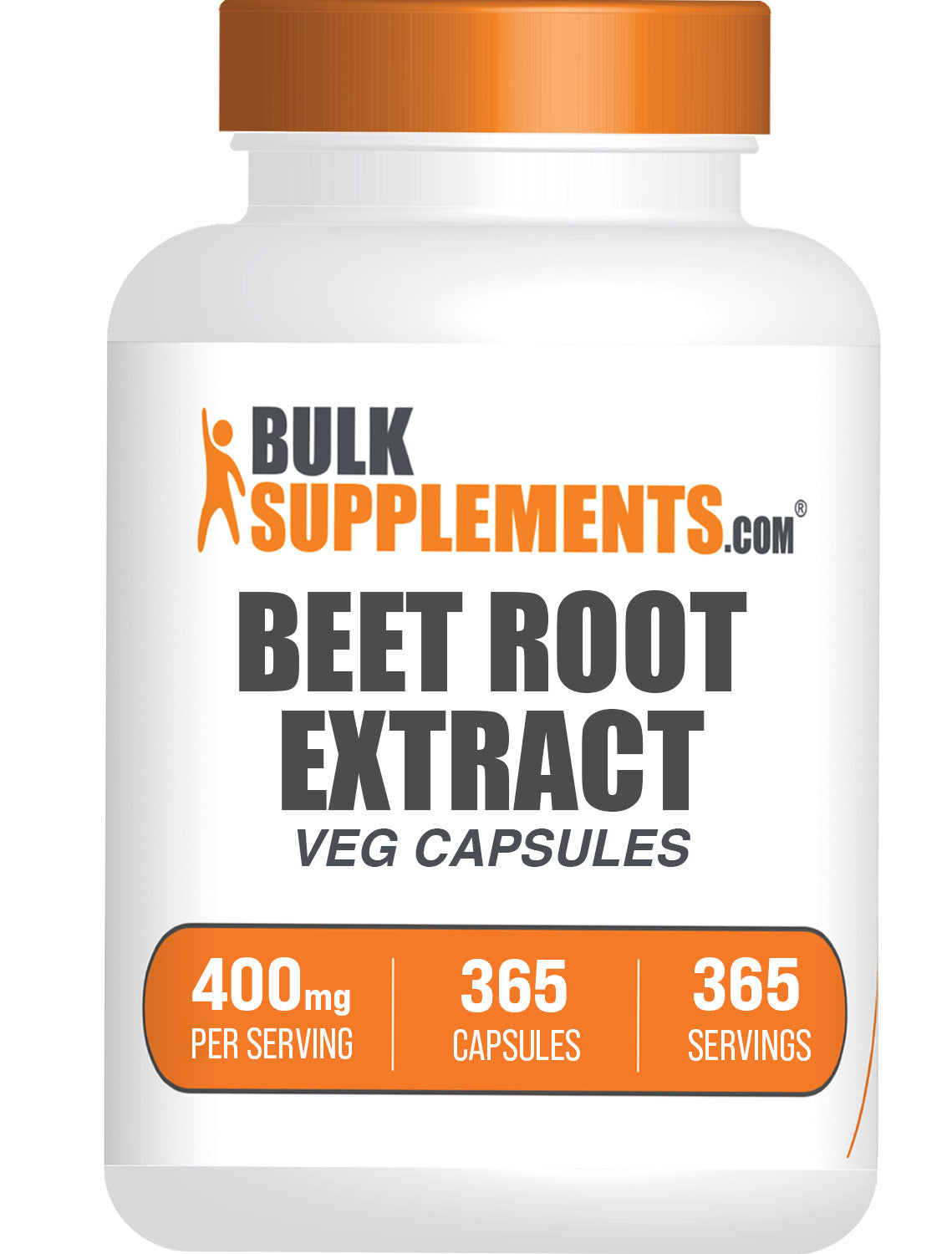 BulkSupplements.com Beet Root Extract 365 capsules bottle image