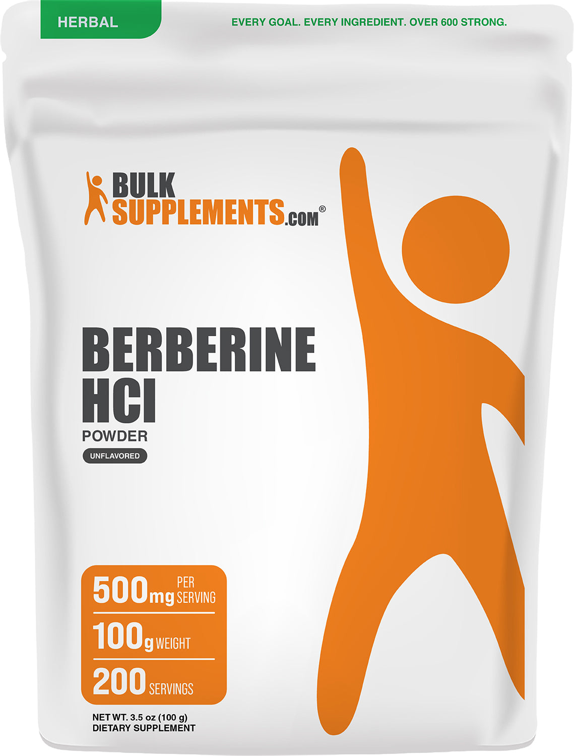 Berberine HCl Powder 100g Main Image