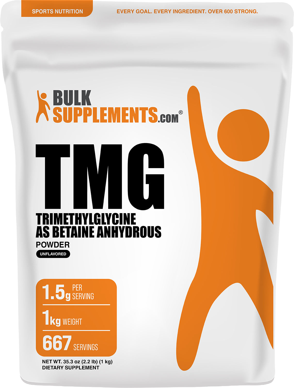 Betaine Anhydrous TMG 1kg Powder