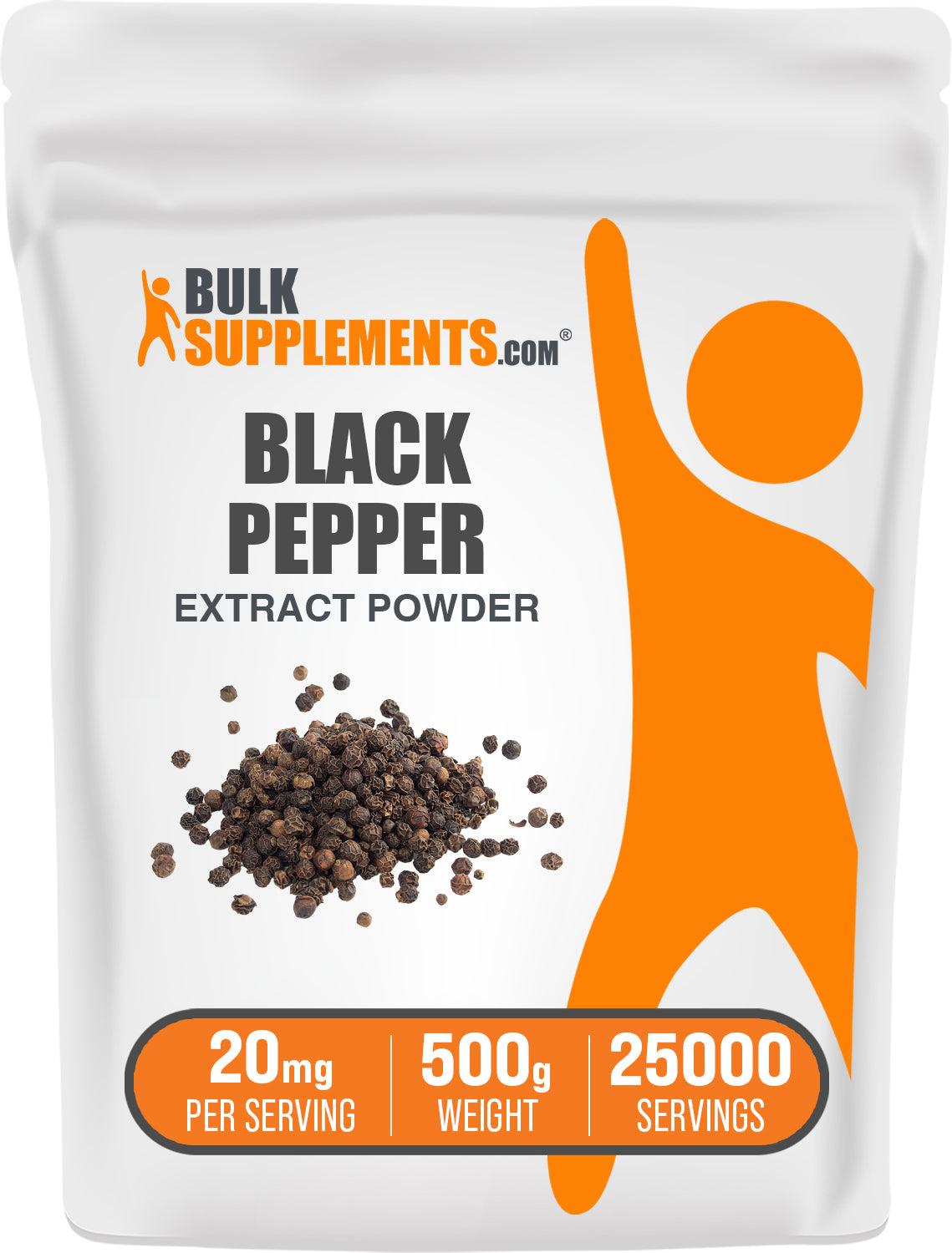 Black Pepper Extract (95% Piperine) Powder