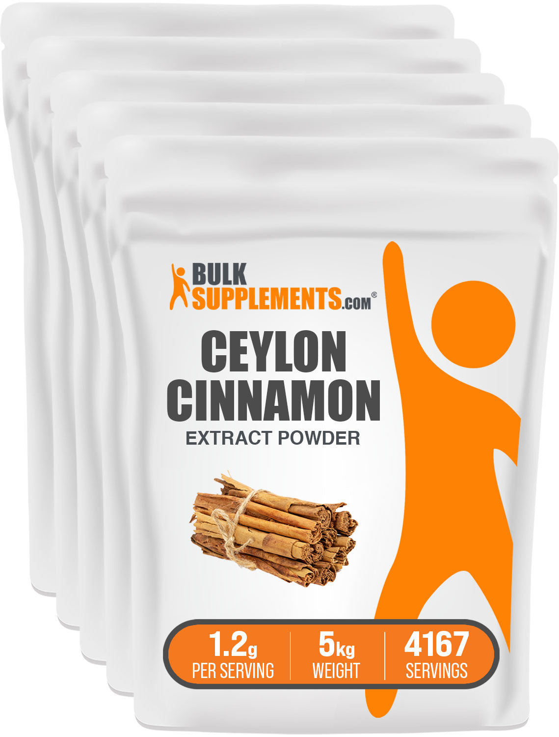 BulkSupplements.com Cinnamon Bark Extract Powder 5kg bag image
