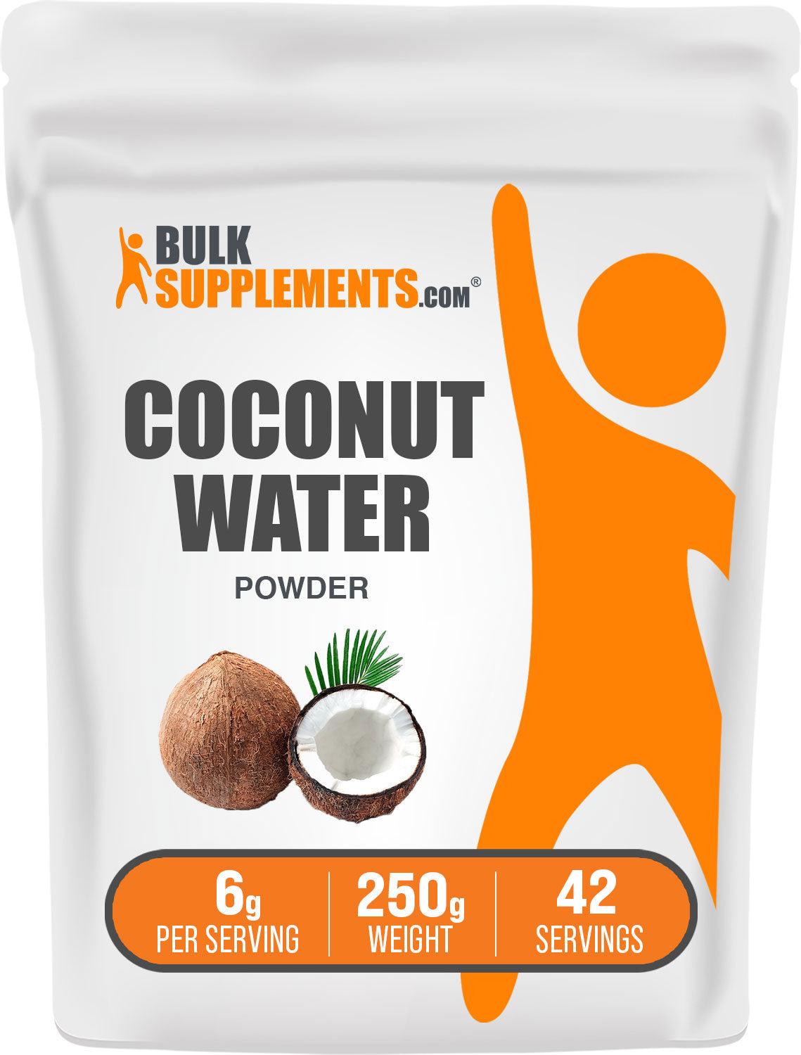 BulkSupplements.com Coconut Water Powder 250g bag image