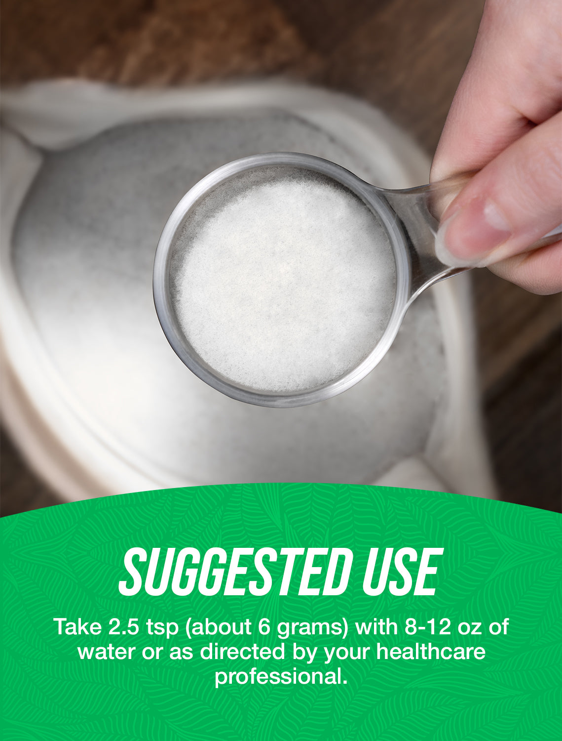 Coconut water powder suggested use image