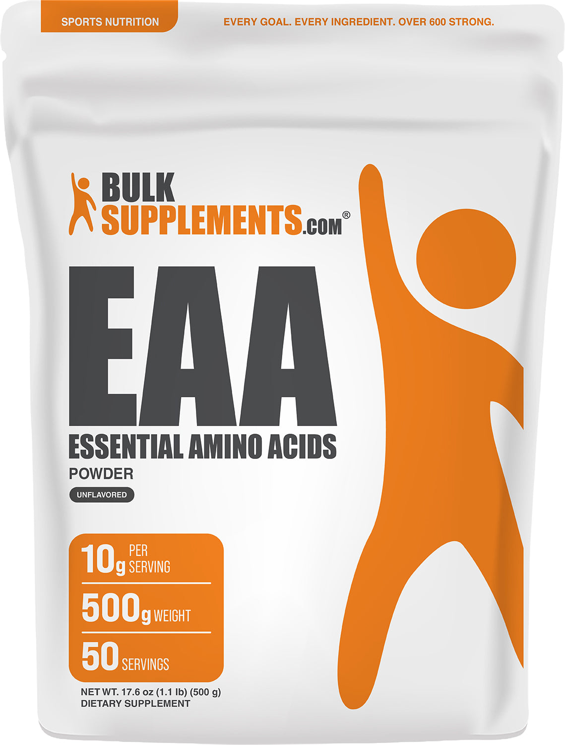 EAA Powder Essential Amino Acids 500g Main Image