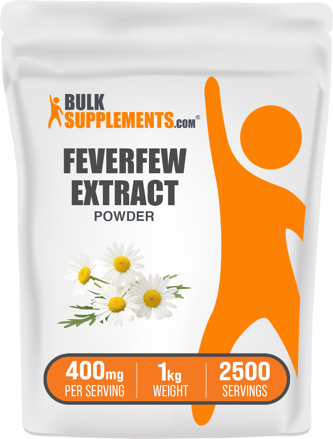 BulkSupplements.com Feverfew Extract Powder 1kg bag image
