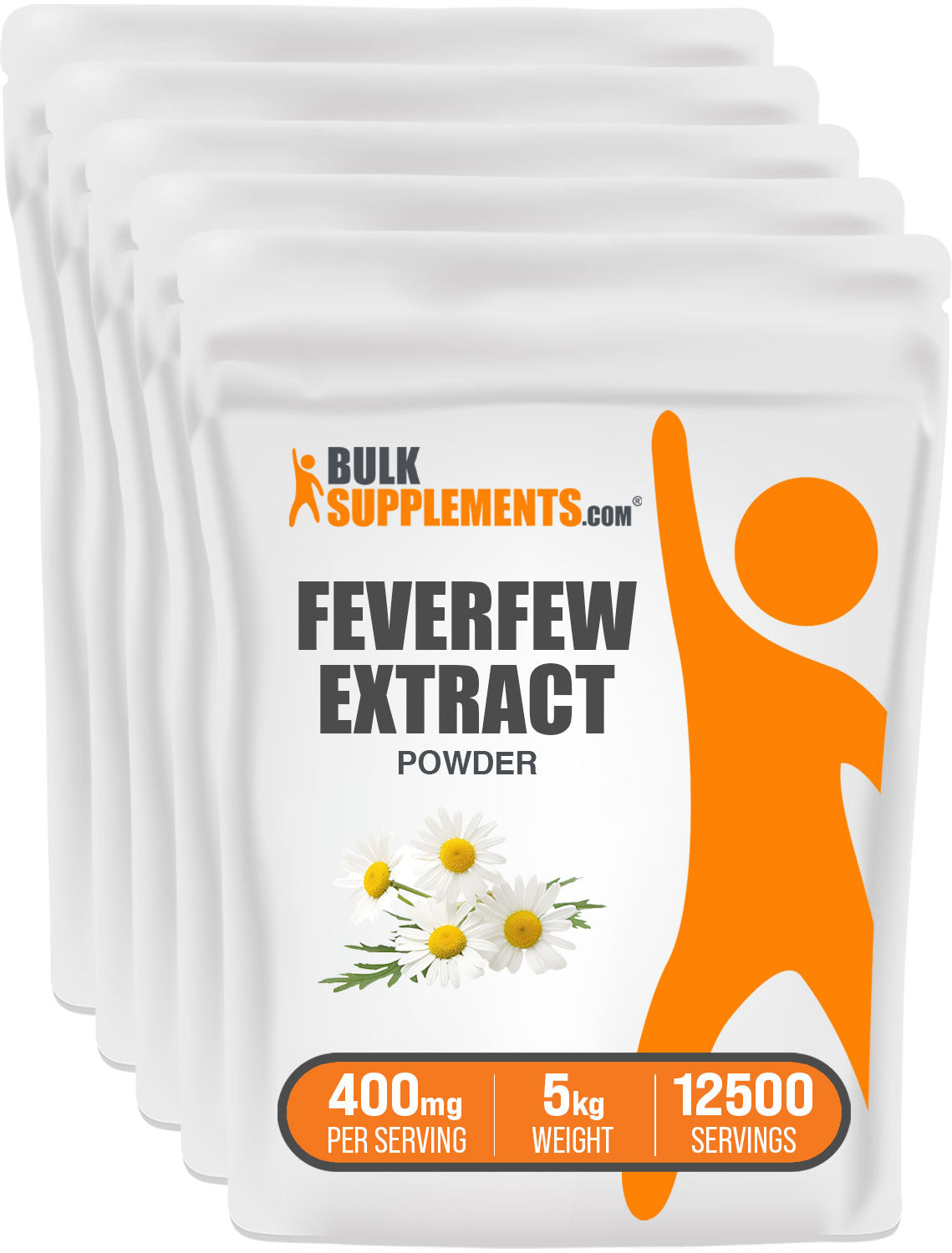 BulkSupplements.com Feverfew Extract Powder 5kg bag image