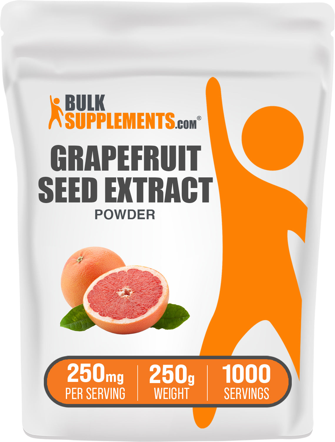 BulkSupplements.com Grapefruit Seed Extract Powder 250g bag image