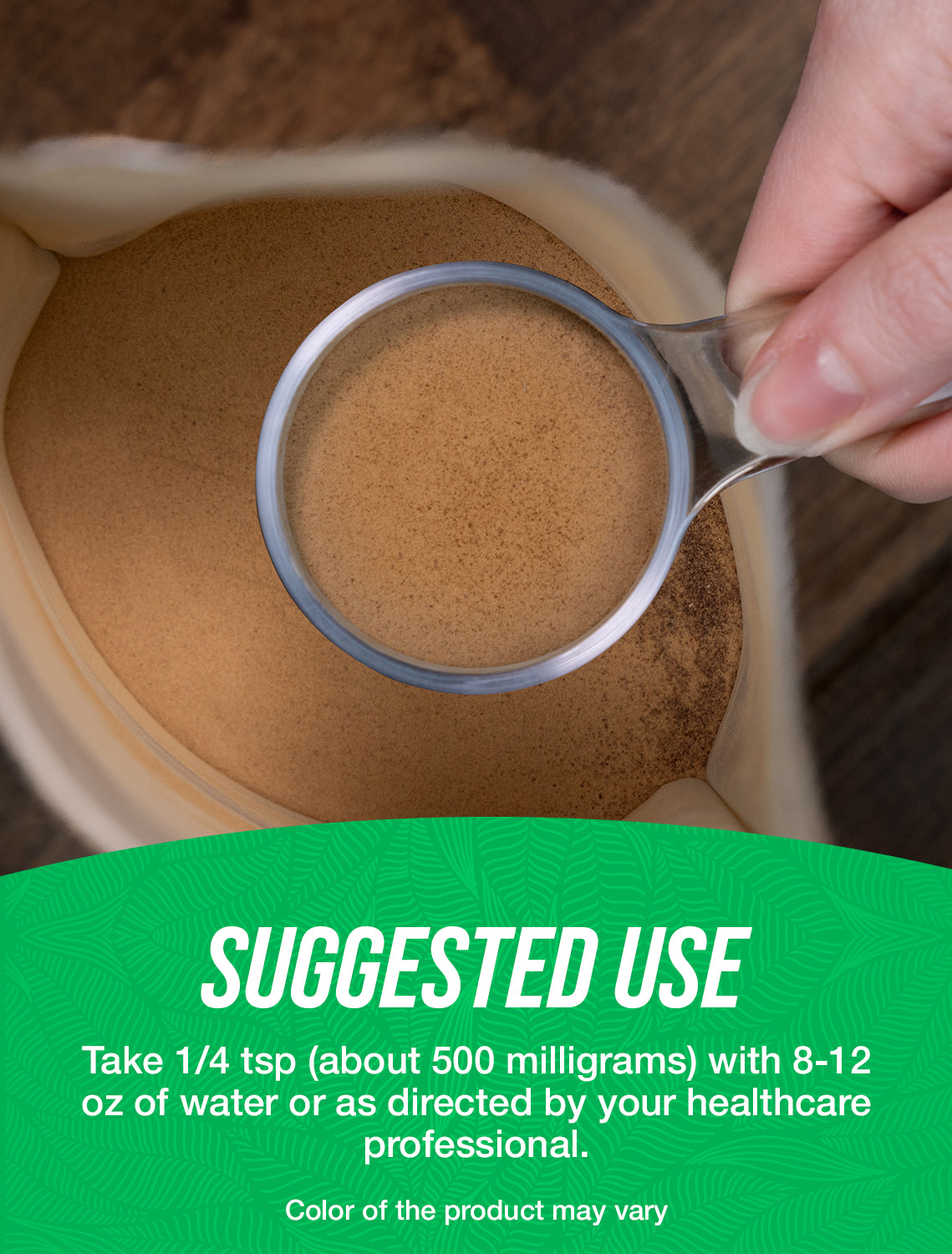 Hawthorn leaf extract powder suggested use image