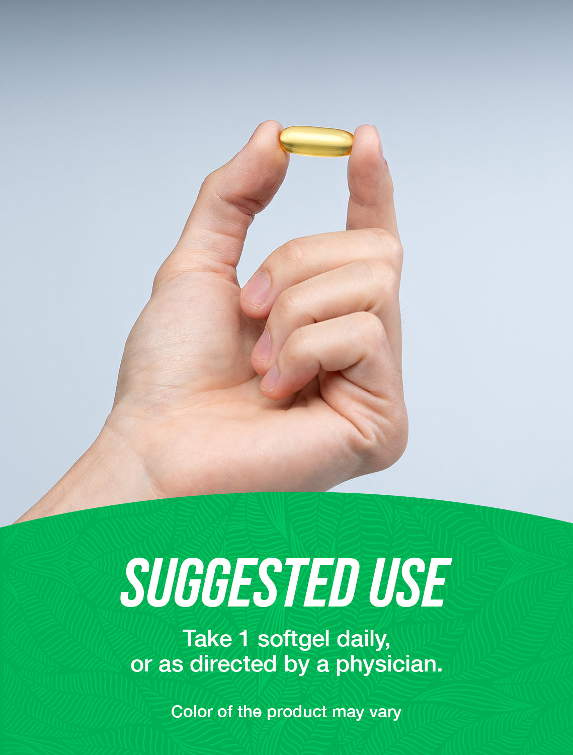 Anwendungsbild für Hanfsamenöl-Softgels