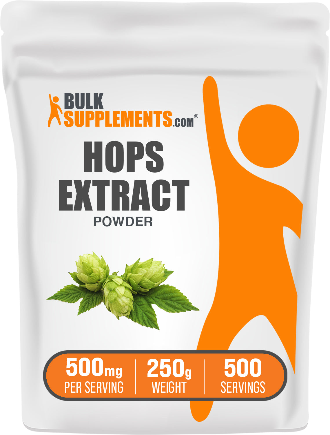BulkSupplements.com Hops Extract Powder 250g bag image