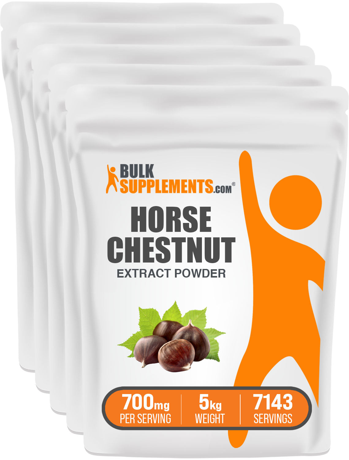 BulkSupplements.com Horse Chestnut Extract Powder 5kg bag image