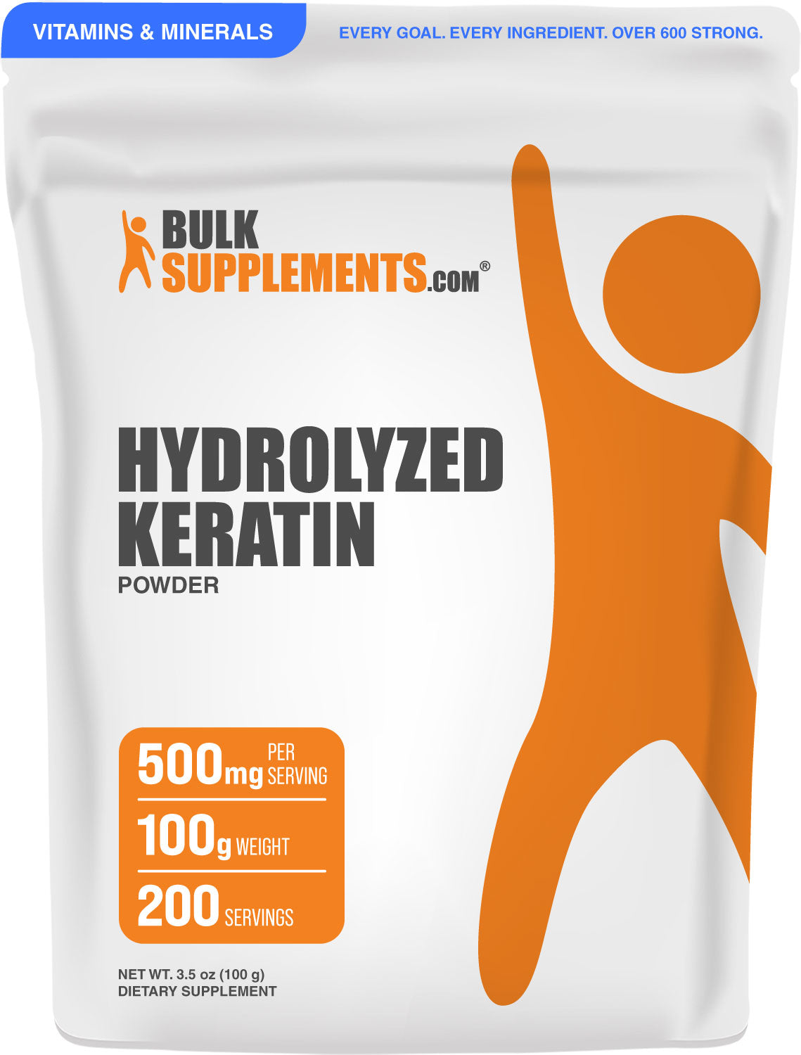 Hydrolyzed Keratin Powder 100g Main Image