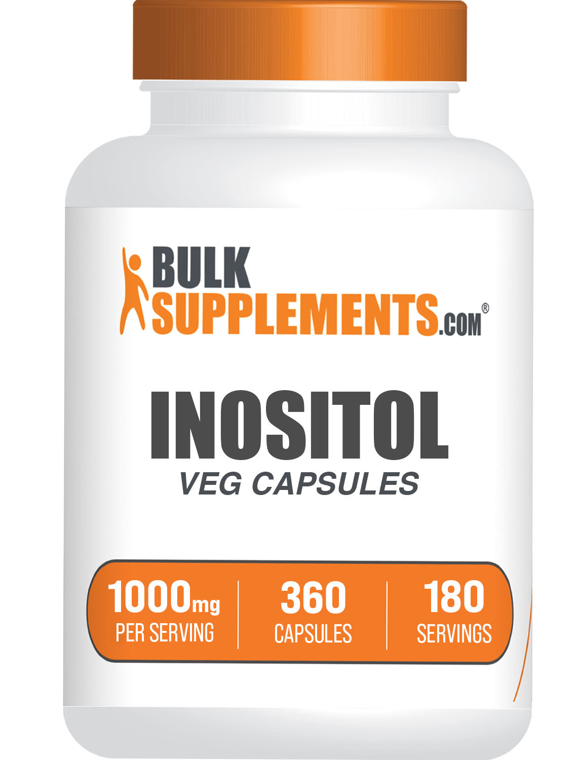 BulkSupplements.com Inositol 360 Capsules bottle image