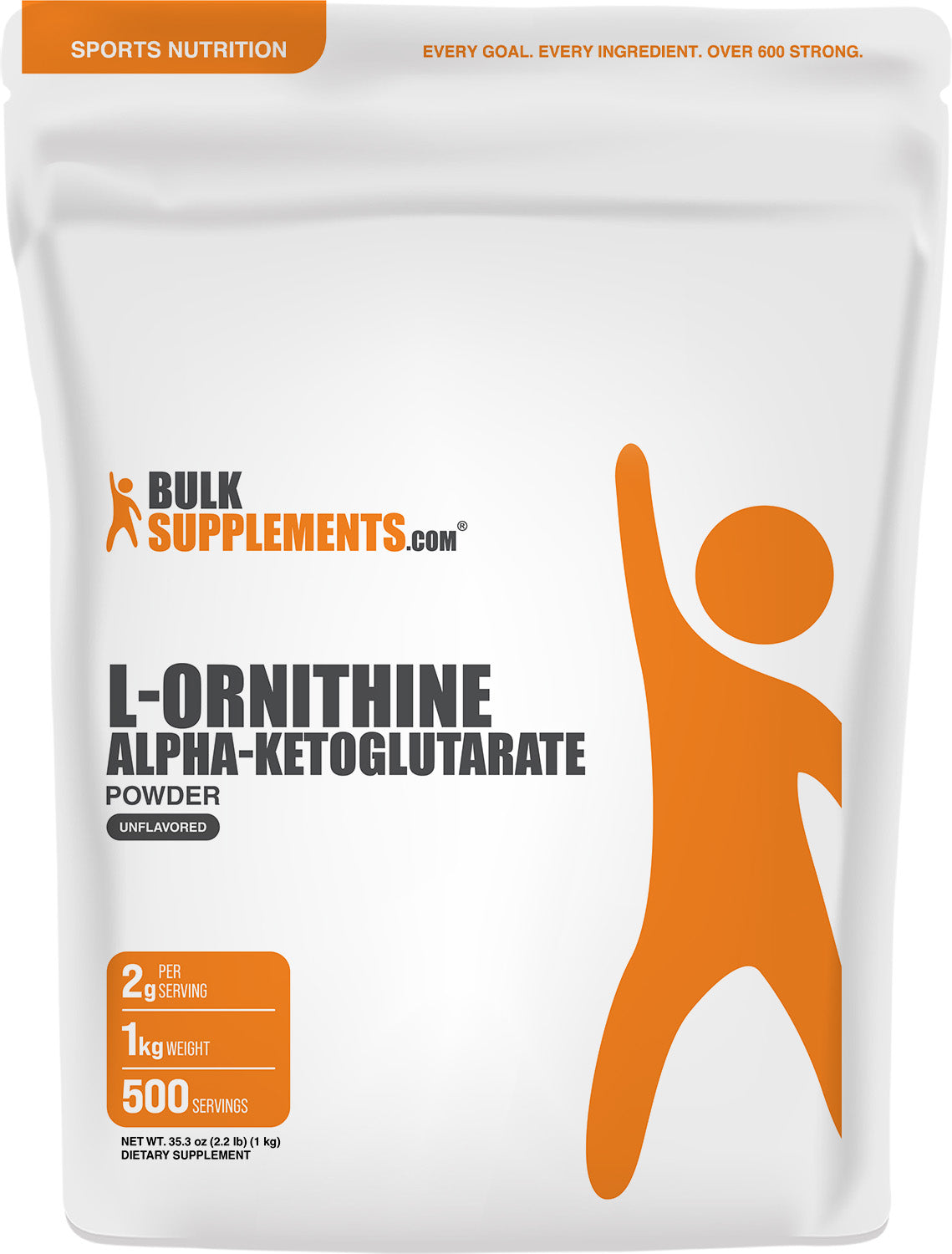 L-Ornithine alpha-Ketoglutarate Powder 1kg Main Image