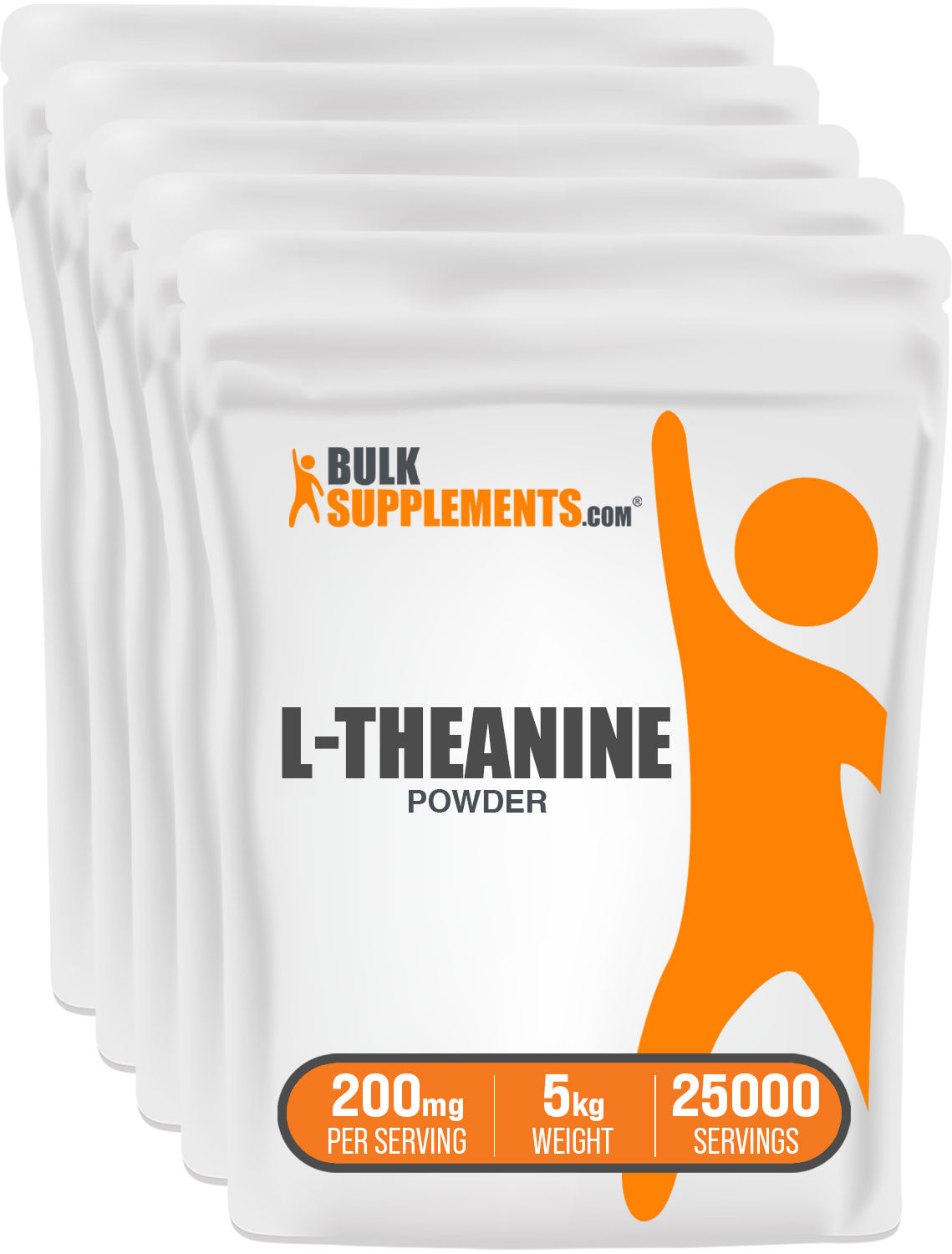 BulkSupplements.com L-Theanine Powder 5kg bag image