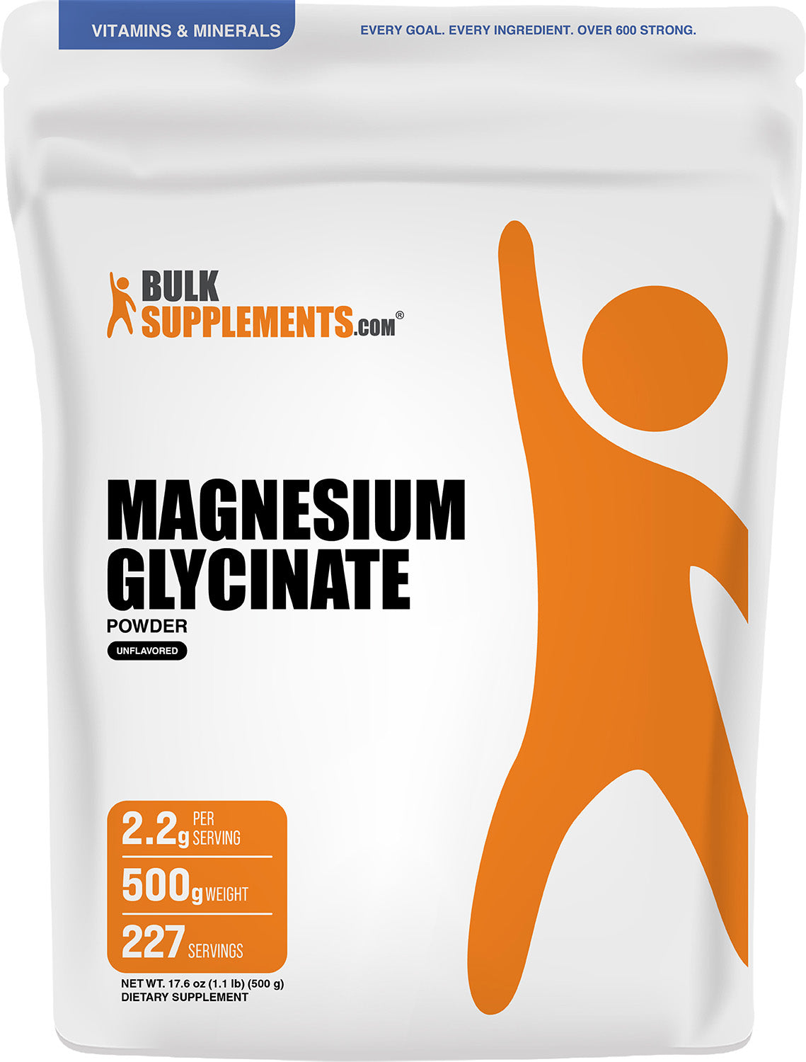 Magnesium Glycinate Powder 500g Main Image