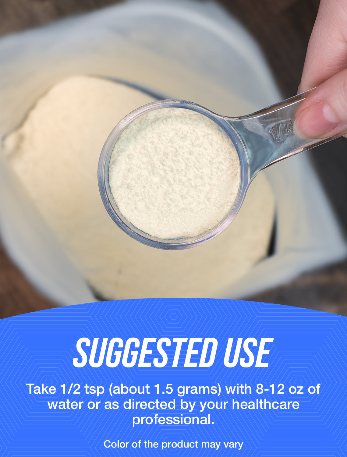 Magnesium taurate powder suggested use image