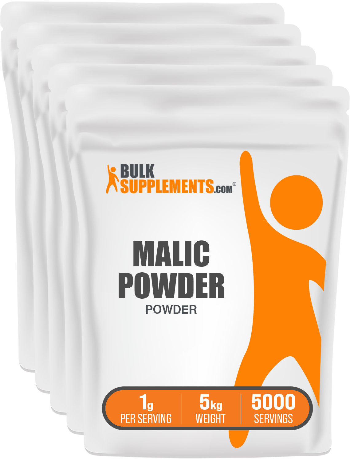 BulkSupplements.com Malic Acid Powder 5kg bag image