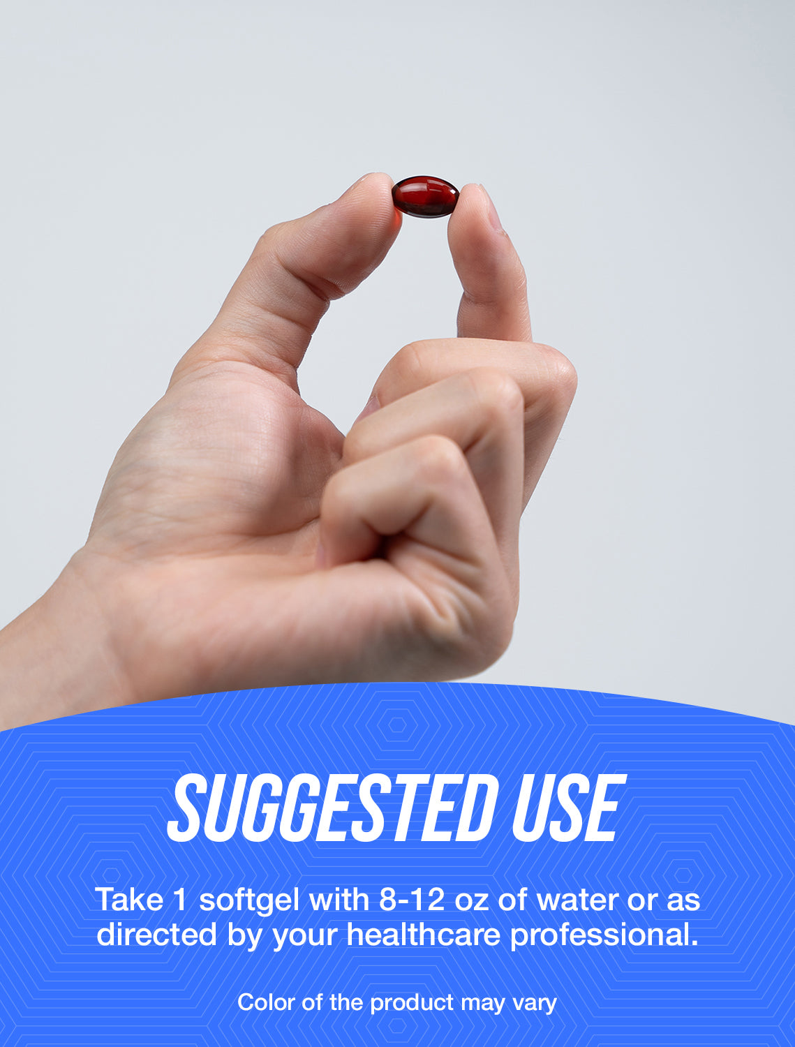 Melatonin softgels suggested use image