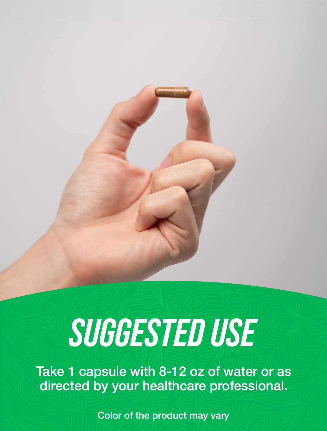 Milk thistle extract capsules suggested use image