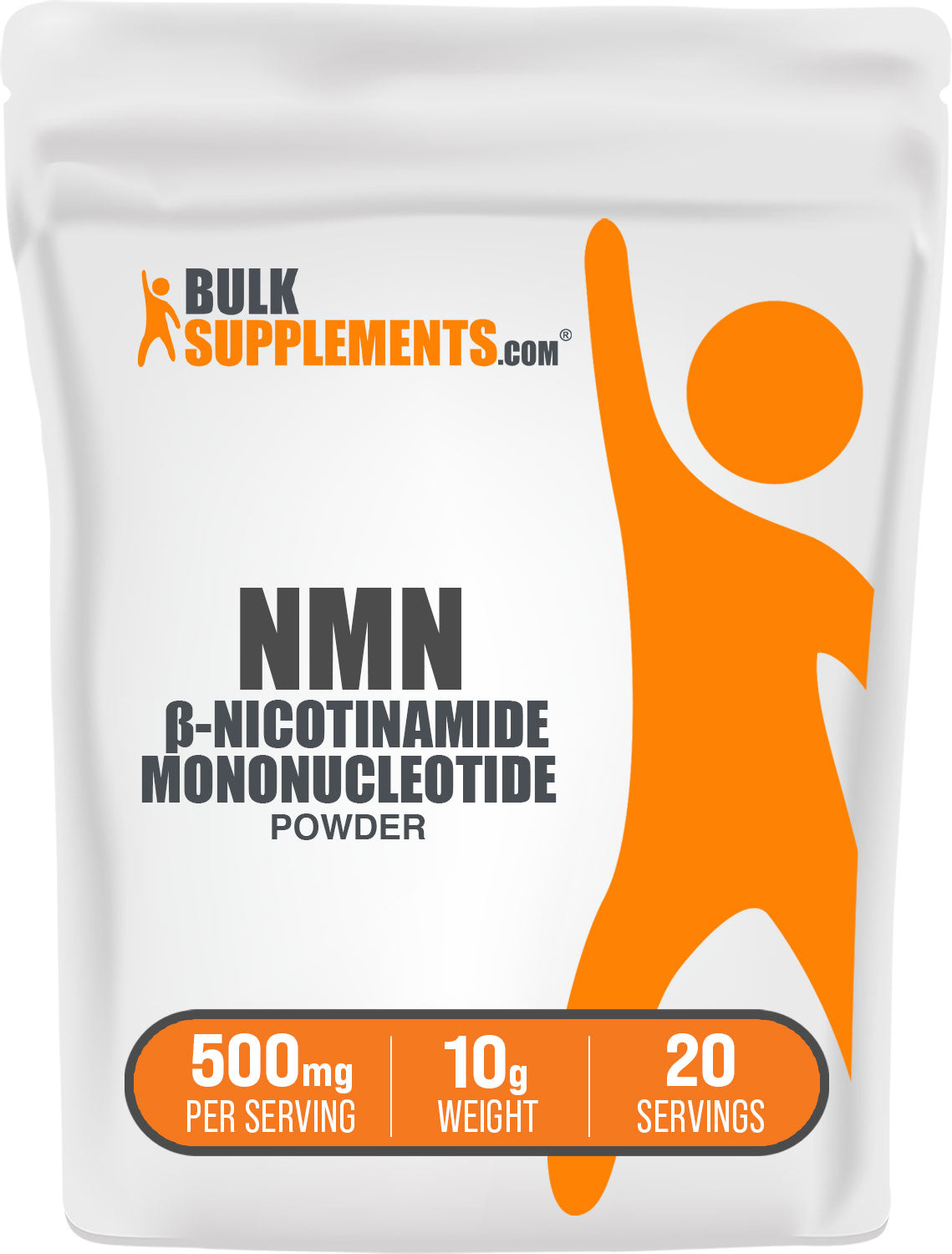 BulkSupplements.com NMN Powder 10g bag image