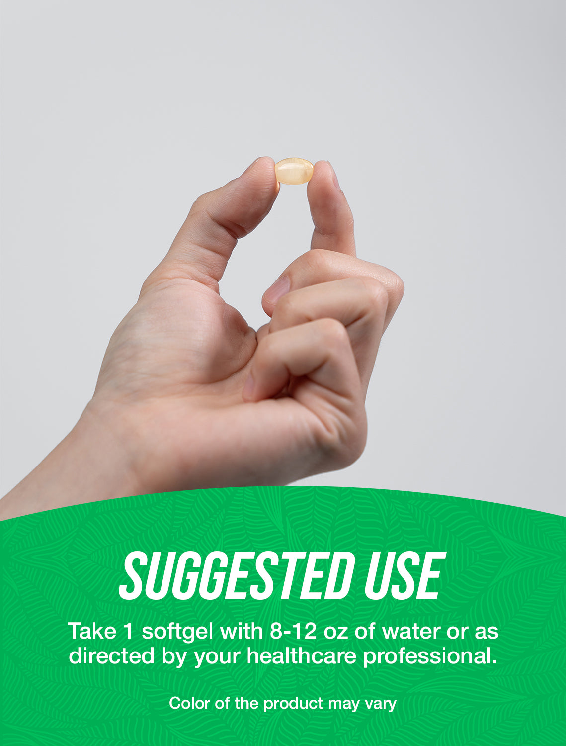 Oil of Oregano softgels suggested use image