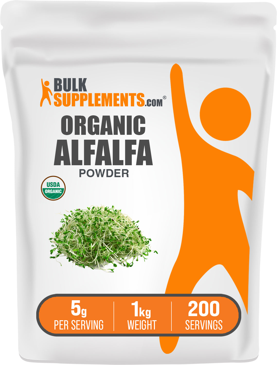 Organic Alfalfa Grass Powder