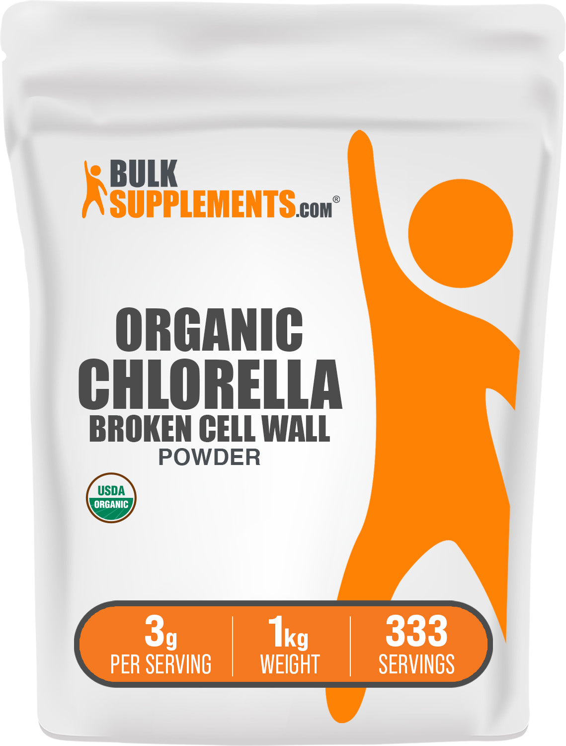 Organic Chlorella (gebrochene Zellwand) Pulver