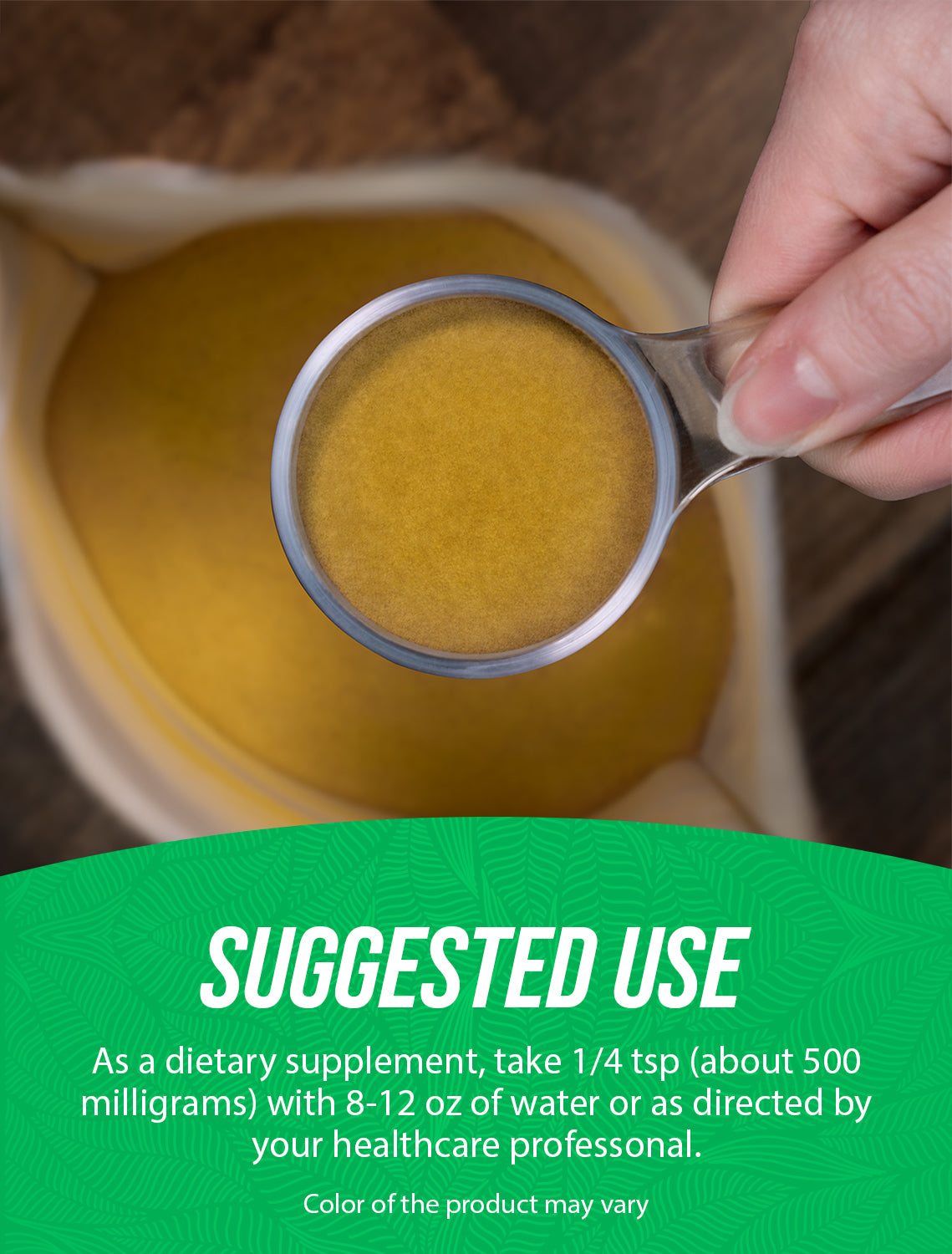 Organic Ginger Root Extract Powder Suggest Use Image