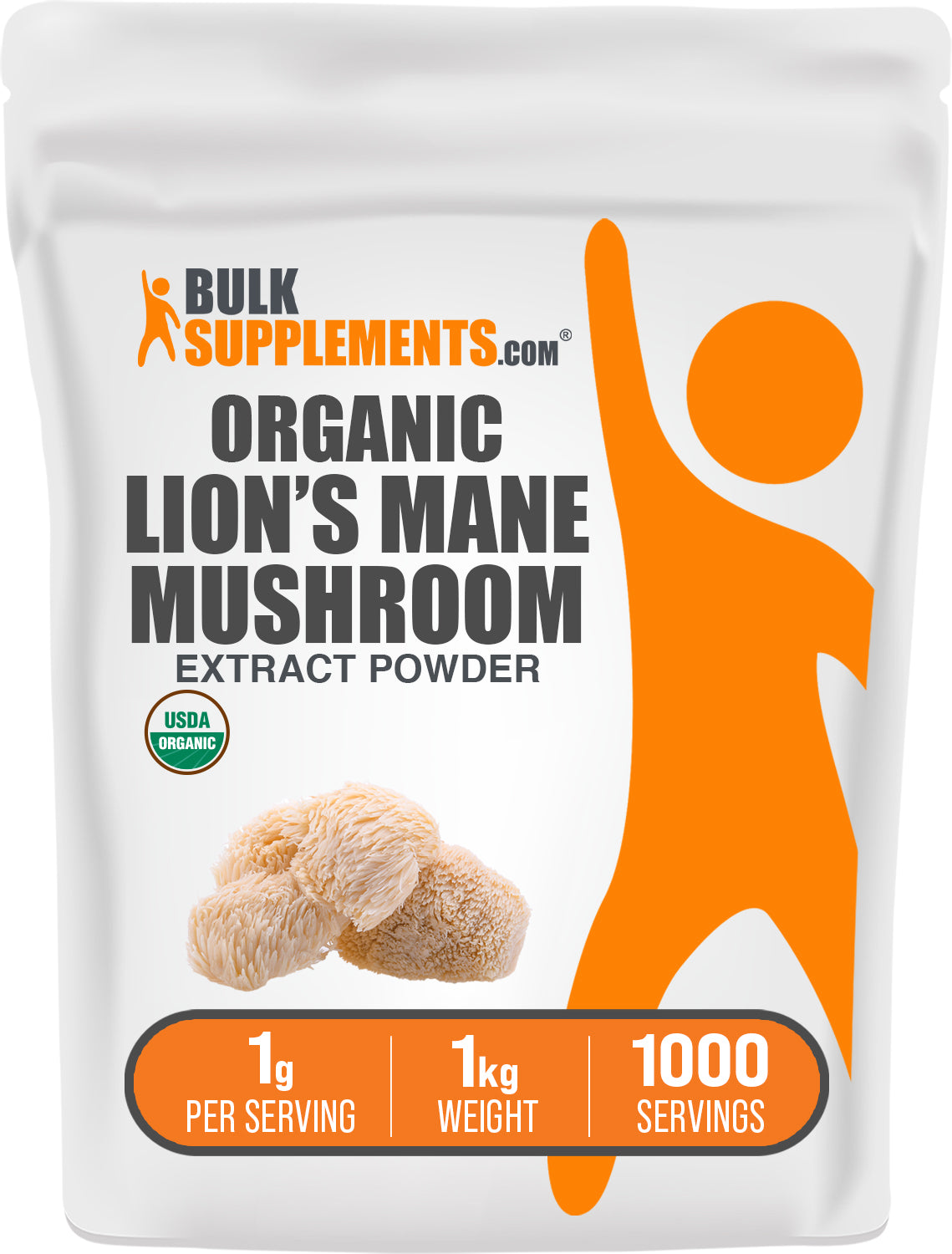Organic Lion's Mane Mushroom Extract Powder