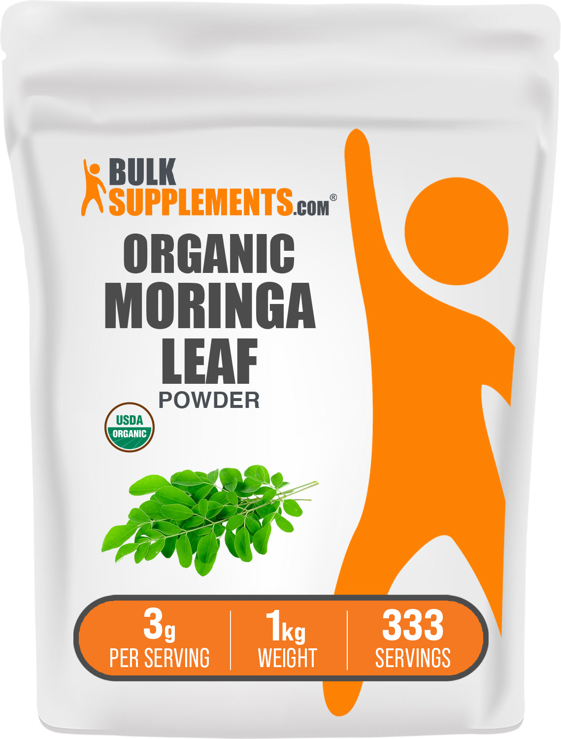 Bio-Moringa-Blatt-Pulver