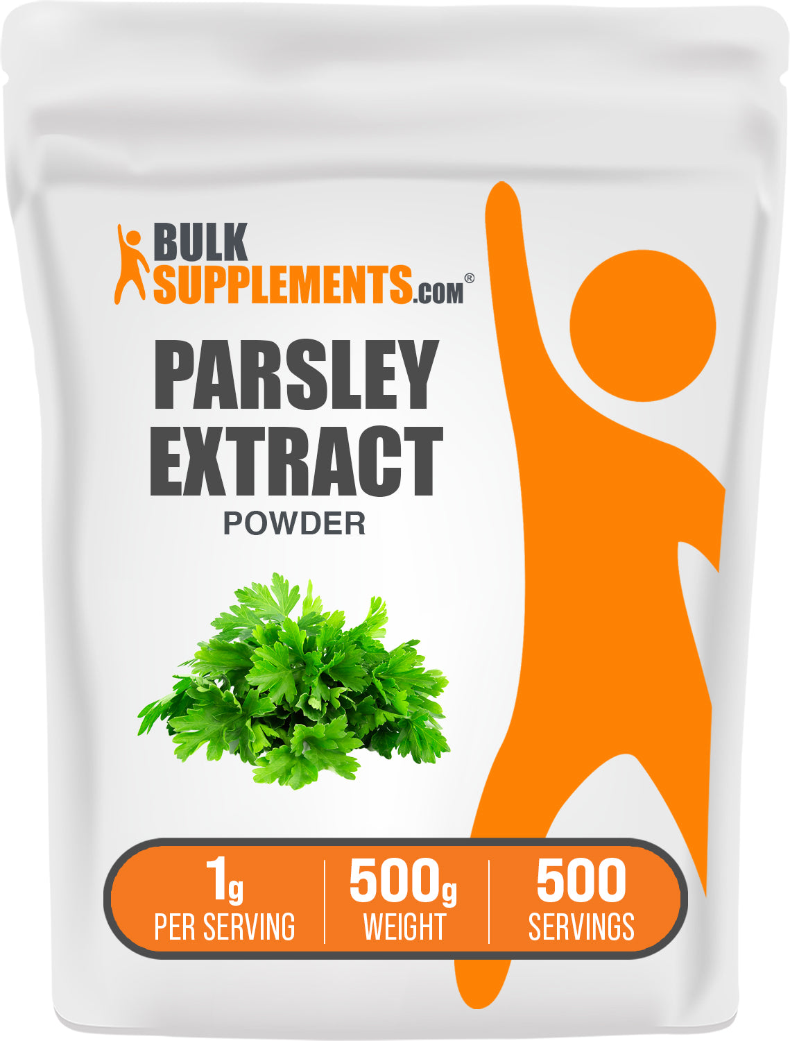 BulkSupplements.com Parsley Extract Powder 500g bag image