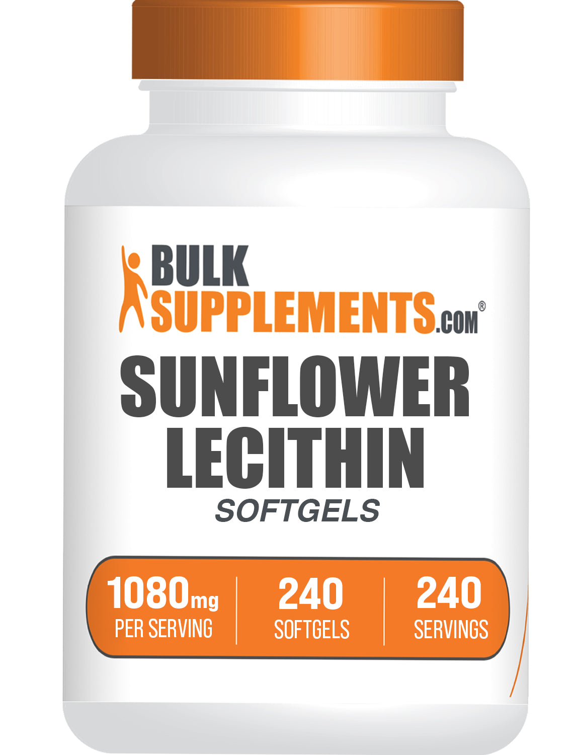 Sunflower Lecithin 1080mg Softgels