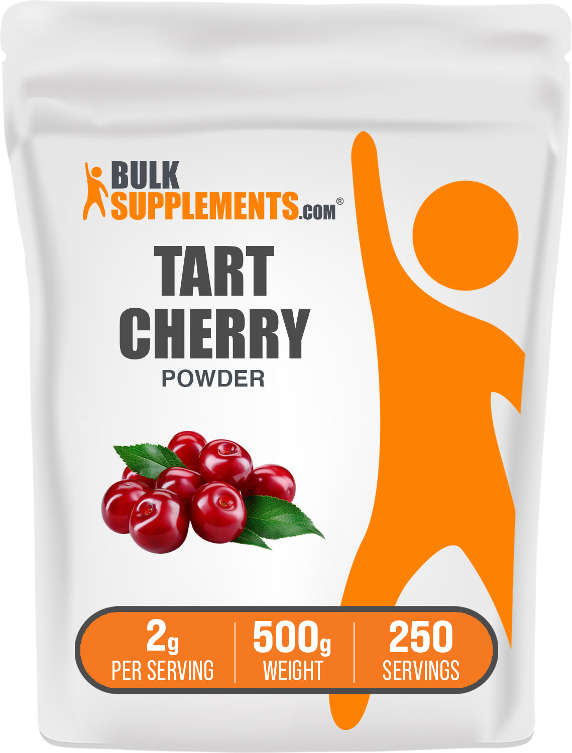 BulkSupplements.com Tart Cherry Powder 500g bag image