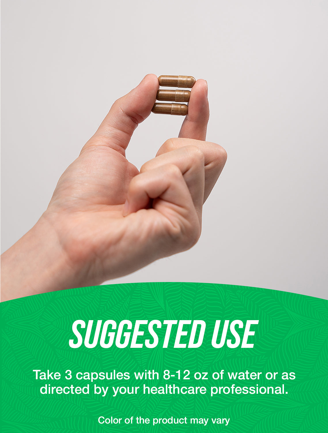 Triphala Capsules Suggested Use Image