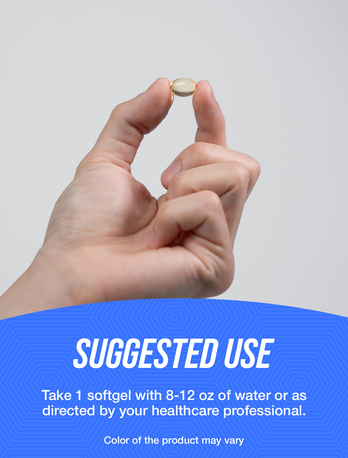 Vitamin D3 + K2 5000 IU 365 softgels suggested use image