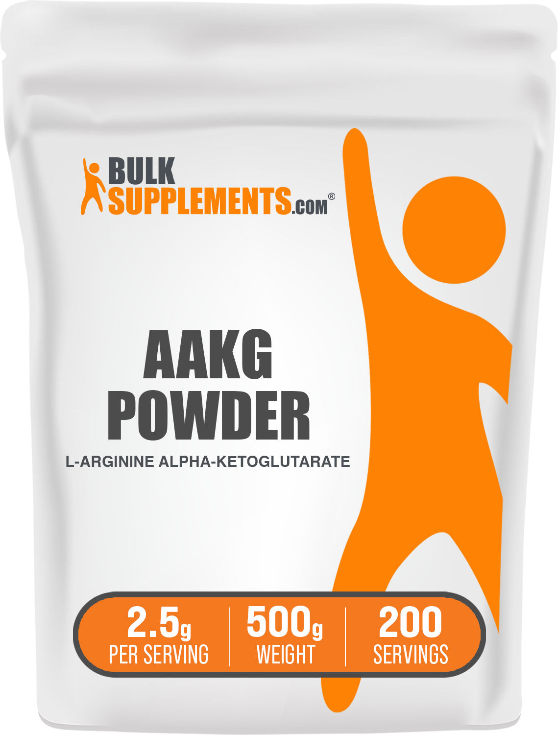 BulkSupplements.com AAKG Powder 500g bag image