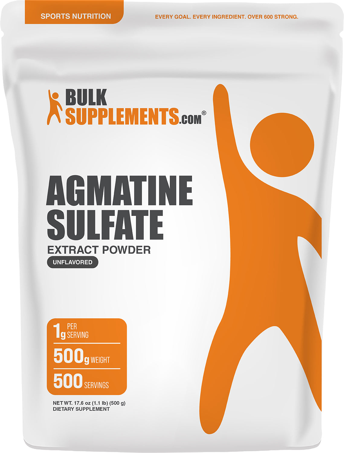 Agmatine Sulfate Powder 500g Main Image