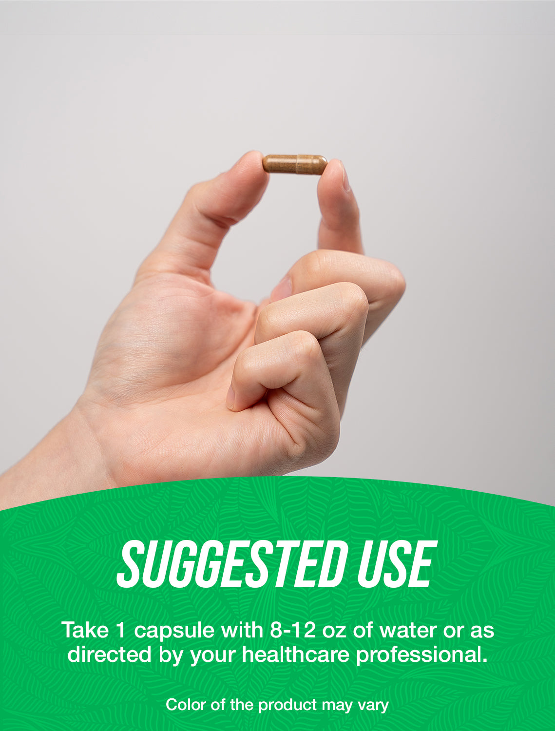 Ashwagandha extract capsules suggested use image