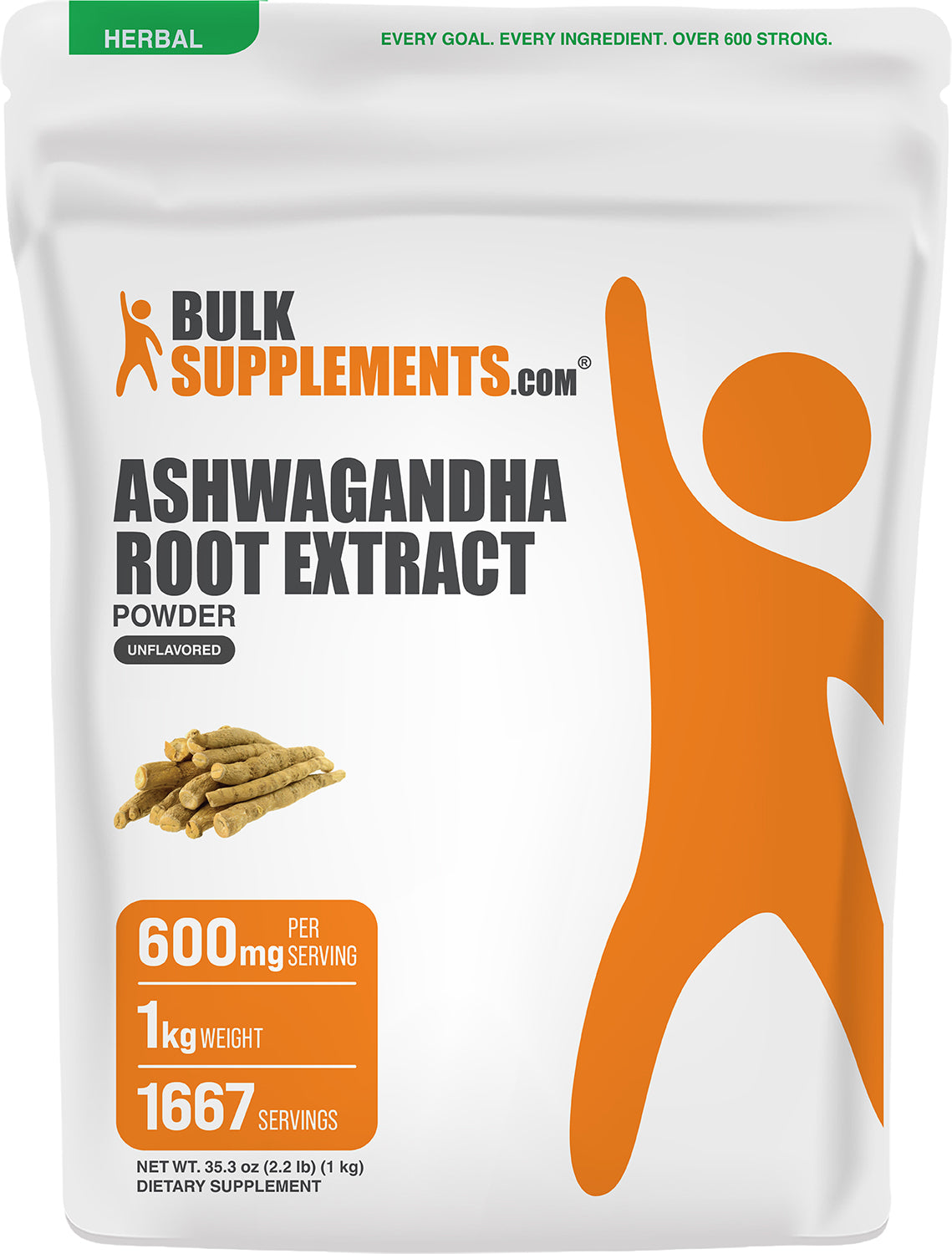 Ashwagandha Root Extract AMZ 1kg Main Image