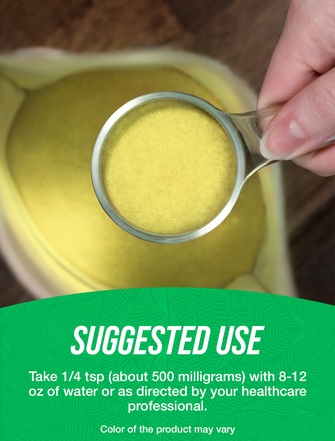 Berberine HCl Powder Suggested Use Image