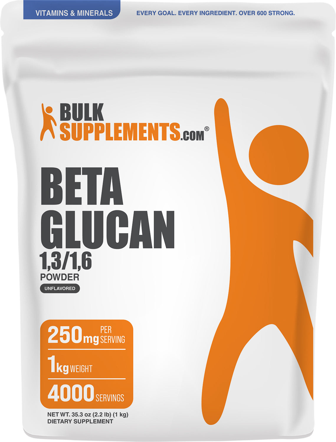Beta Glucan 1,3/1,6 Powder 1kg Main Image