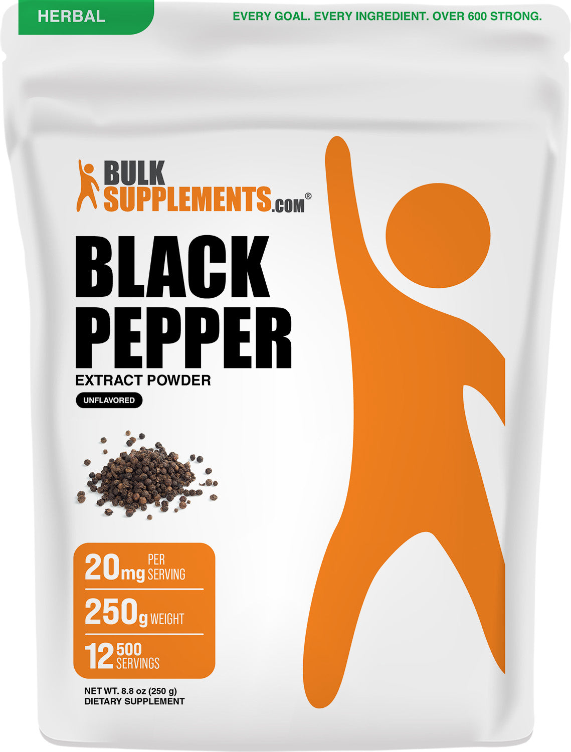Black Pepper Extract Powder 250g Main Image