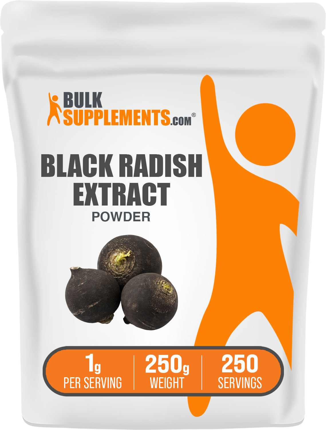 BulkSupplements Black Radish Extract Powder Bag