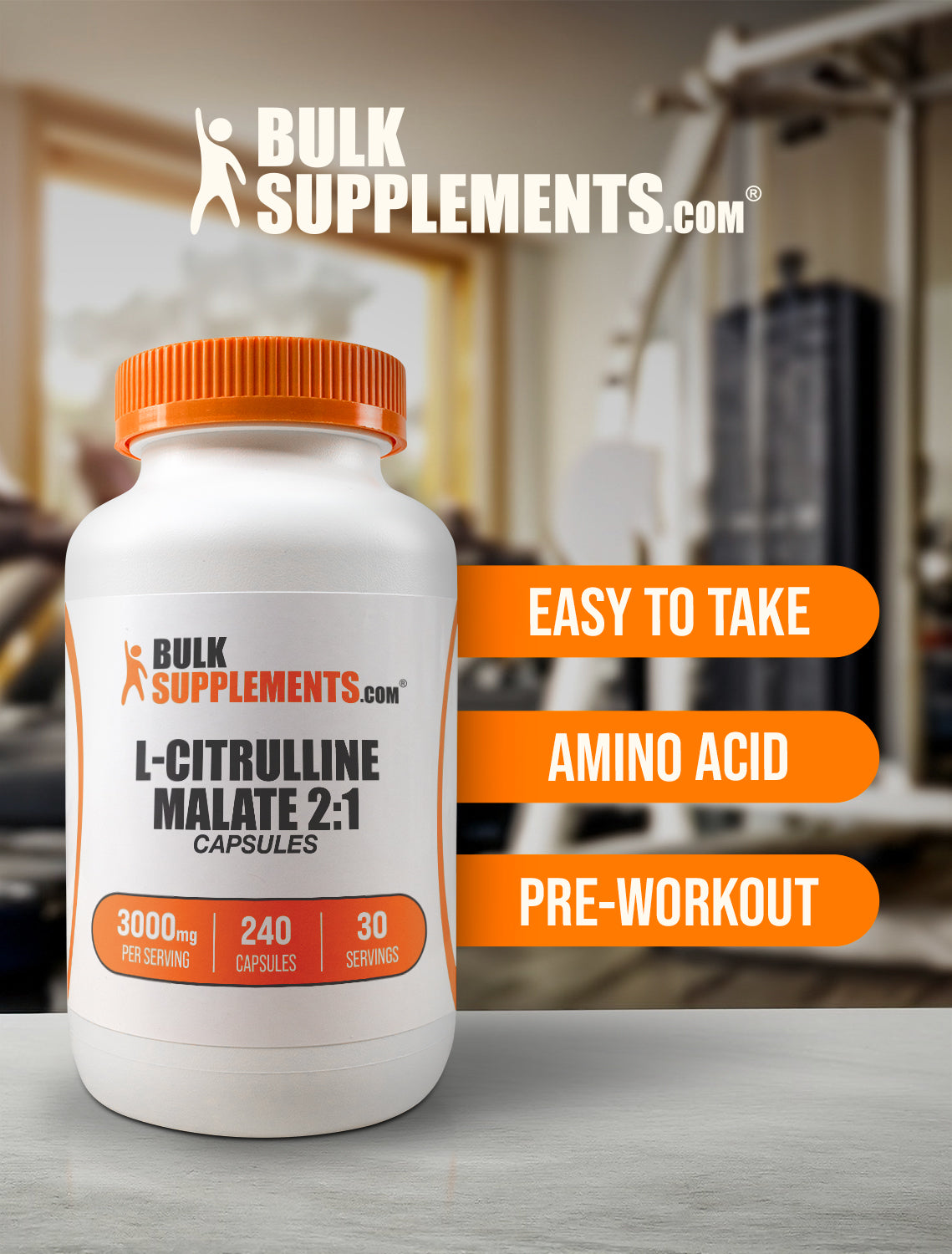 L-Citrulline DL-Malate 2:1 gambar kata kunci 240 ct