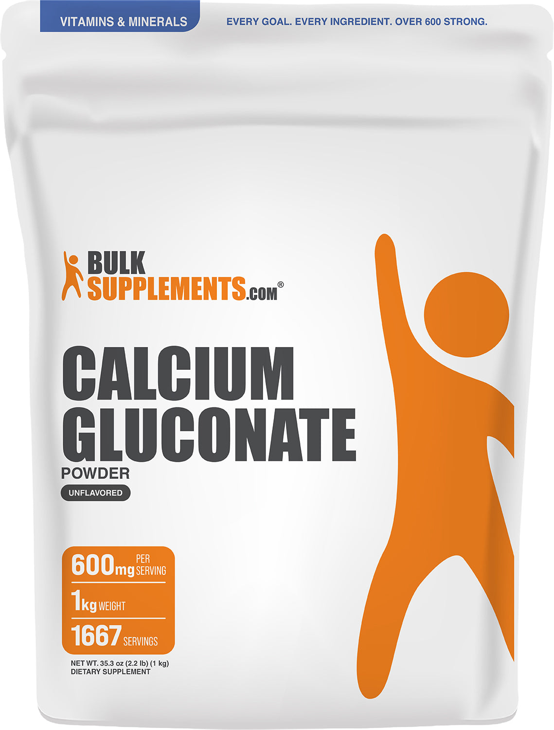 Calcium Gluconate Powder 1kg Main Image