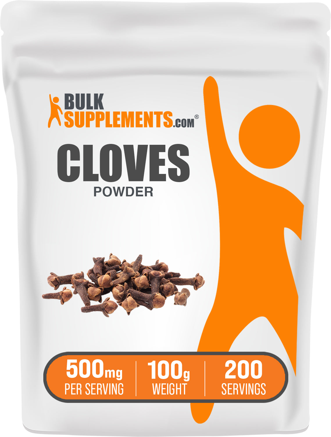 BulkSupplements.com Clove Powder 100g bag image